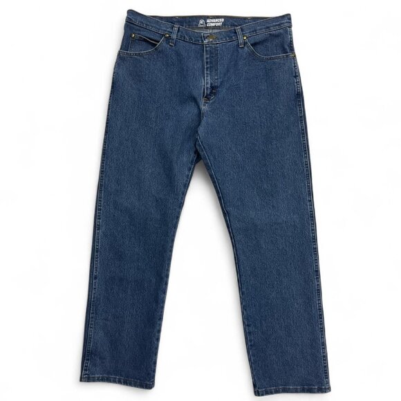 Wrangler Other - Wrangler 47 Advanced Comfort Jeans | Men’s 38x32 | Blue Straight Leg Casual